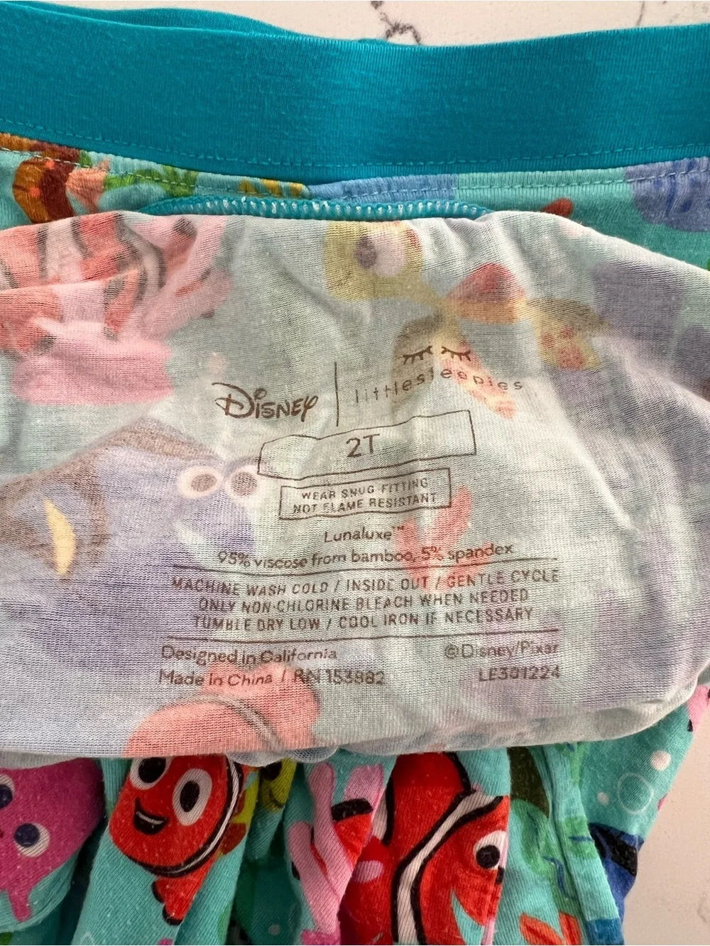 Little Sleepies Pixar Nemo’s Reef Two-Piece Pajama Set